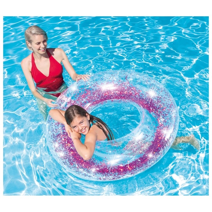 Круг для плавания «Блеск», d=119 см, от 9 лет, цвет МИКС, 56274NP INTEX Круг для плавания «Блеск», d=119 см, от 9 лет, цвет МИКС, 56274NP INTEX