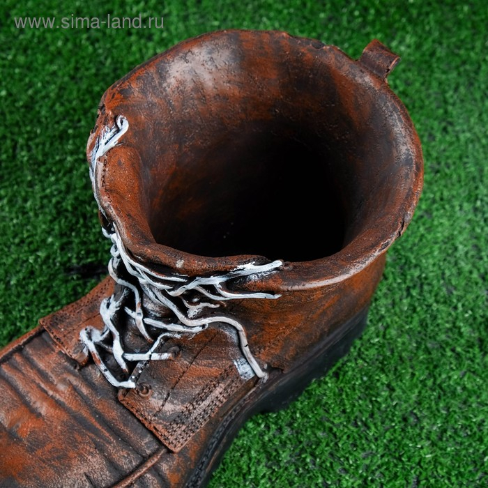 Фигурное кашпо Фигурное кашпо "Башмак" 33х18см