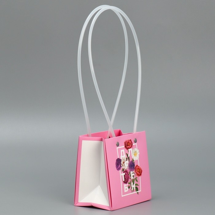 Пакет для цветов Flower, 11.5 х 12 х 8 см Пакет для цветов Flower, 11.5 х 12 х 8 см