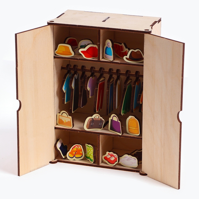 Сортер «Шкаф», 27 деталей Сортер «Шкаф», 27 деталей