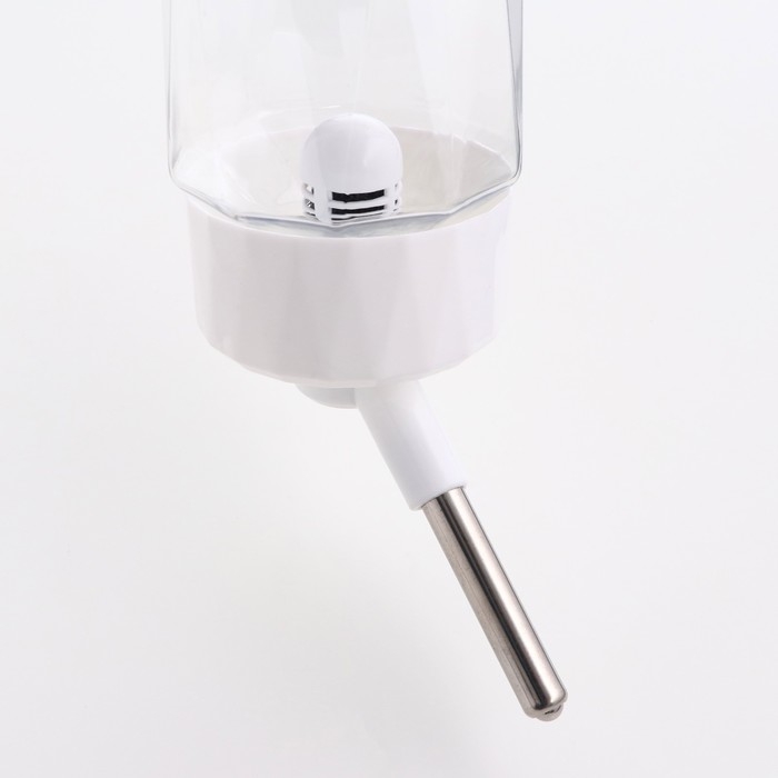 Поилка для животных, 750 мл, крепление-пружинка, белая Поилка для животных, 750 мл, крепление-пружинка, белая