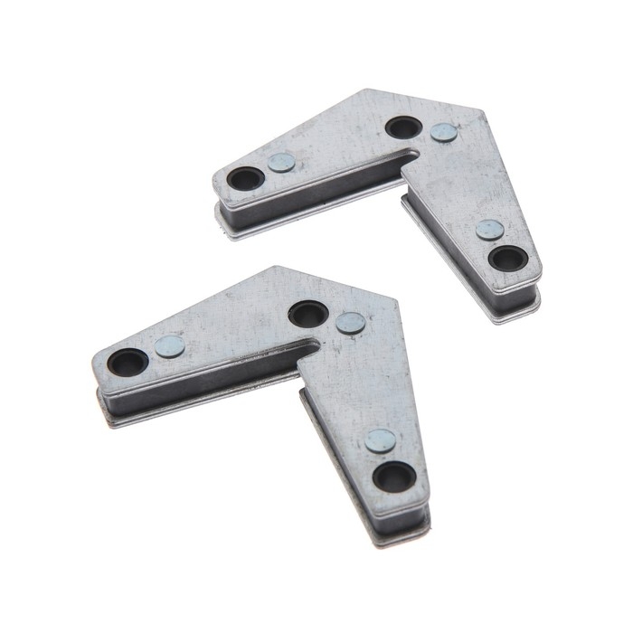 Магнитный угольник для сварки ТУНДРА, 15°/45°/60°/90°/240°, усилие на отрыв 15 кг, 2 шт. Магнитный угольник для сварки ТУНДРА, 15°/45°/60°/90°/240°, усилие на отрыв 15 кг, 2 шт.