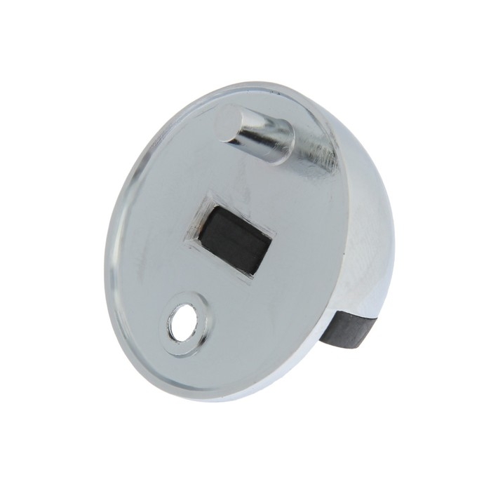 Упор дверной LOCKLAND, с крепежным штырем, d=40 мм, h=25 мм, цвет хром Упор дверной LOCKLAND, с крепежным штырем, d=40 мм, h=25 мм, цвет хром