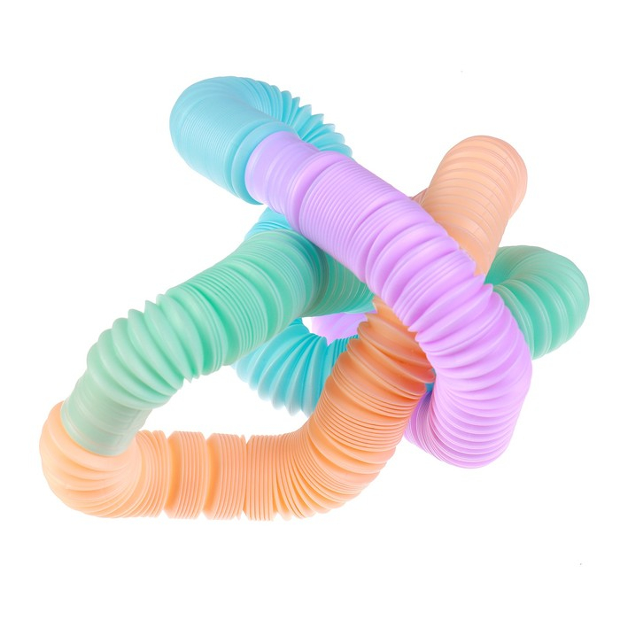 Игрушка-антистресс Pop Tubes, набор 12 шт., цвета МИКС