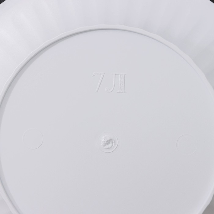 Горшок с поддоном «Ангара», 7 л, белый Горшок с поддоном «Ангара», 7 л, белый