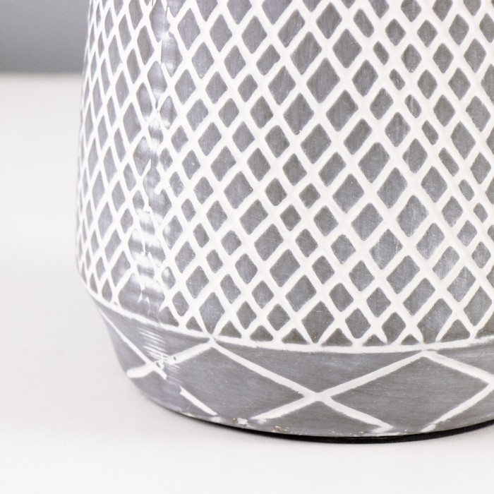 Настольная лампа Настольная лампа "Медея" МИКС Е27 40Вт серый 24х24х38 см RISALUX