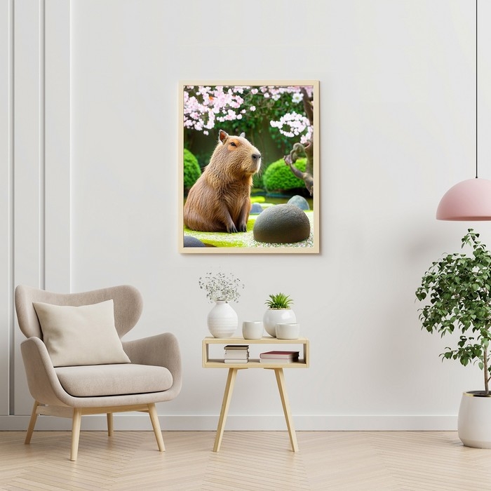 Картина по номерам «Капибара» 28 цветов, 40 × 50 см Картина по номерам «Капибара» 28 цветов, 40 × 50 см