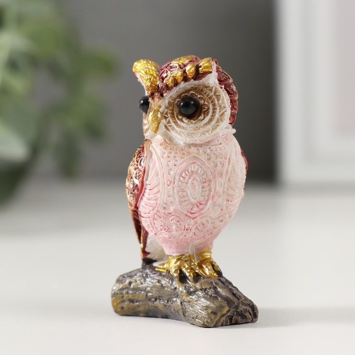 Сувенир полистоун Сувенир полистоун "Филин на ветке" МИКС 2,3х3,2х5,7 см