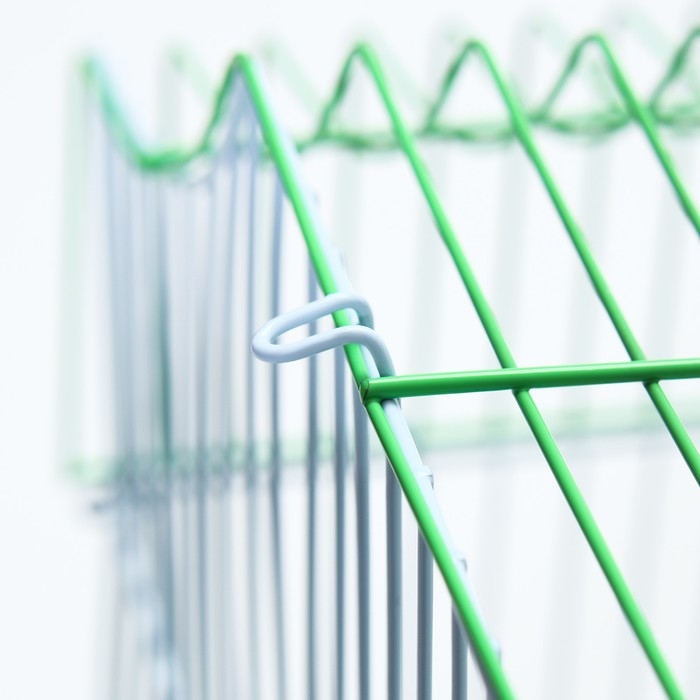 Клетка для птиц укомплектованная Bd-1/4f, 30 х 23 х 39 см, зелёная Клетка для птиц укомплектованная Bd-1/4f, 30 х 23 х 39 см, зелёная