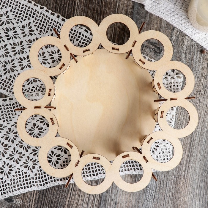 Подставка для яиц пасхальная, 12 ячеек, 26×26×15 см Подставка для яиц пасхальная, 12 ячеек, 26×26×15 см