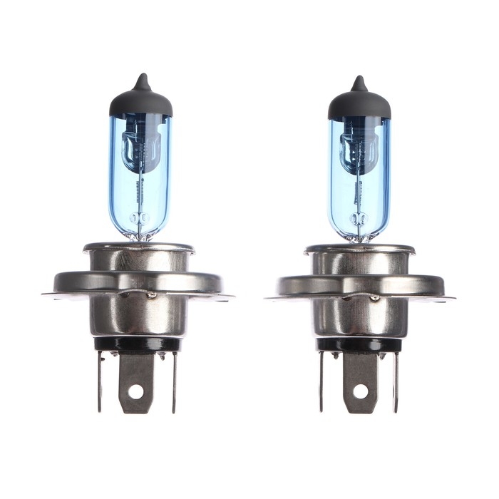 Лампа автомобильная Clearlight WhiteLight, H4, 12 В, 60/55 Вт, набор 2 шт Лампа автомобильная Clearlight WhiteLight, H4, 12 В, 60/55 Вт, набор 2 шт