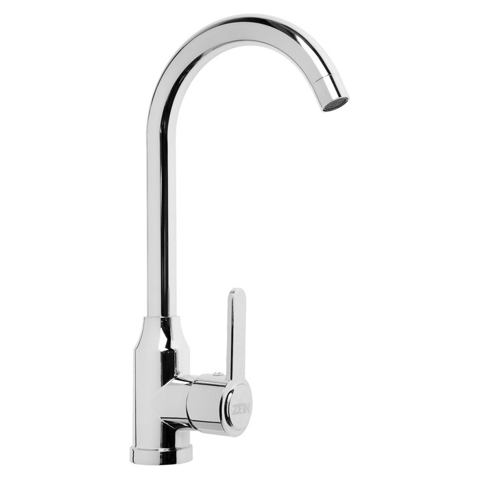 Смеситель для кухни ZEIN Z3701, поворотный излив высотой 26 см, ABS-пластик, хром Смеситель для кухни ZEIN Z3701, поворотный излив высотой 26 см, ABS-пластик, хром