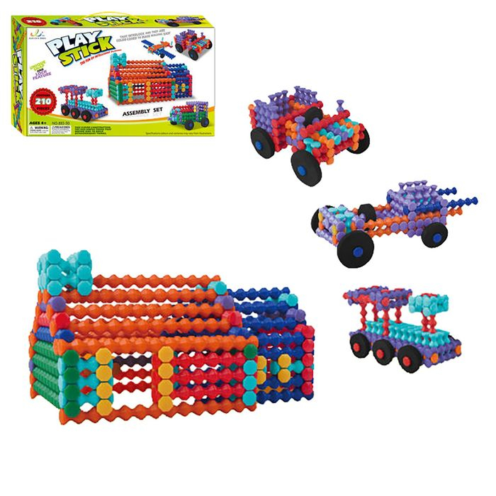 Конструктор «Игровые палочки», набор №6, 210 деталей Конструктор «Игровые палочки», набор №6, 210 деталей