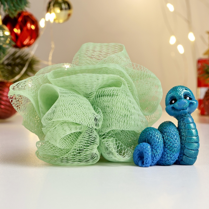 Набор в консервной банке Набор в консервной банке "Новогодний мыльный сюрприз" мыло + мочалка