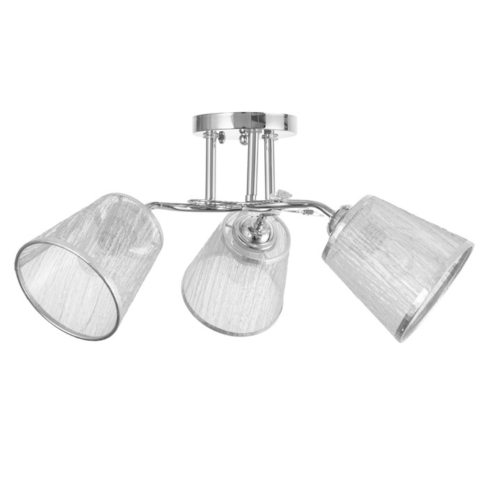 Люстра Люстра "Бетти" 3х40вт Е27 Хром 50х50х24см