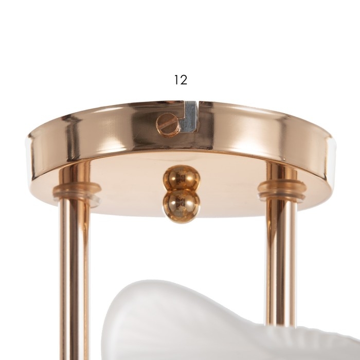 Люстра Люстра "Олана" 2хЕ27 40Вт золото 43х27х18 см BayerLux