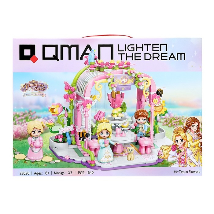 Конструктор Принцессы «Чайная беседка», 640 деталей Конструктор Принцессы «Чайная беседка», 640 деталей