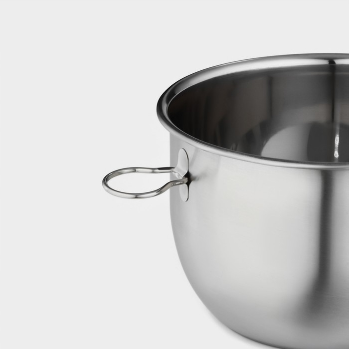 Кружка из нержавеющей стали с вакуумной крышкой, 1,3 л, d=15 см Кружка из нержавеющей стали с вакуумной крышкой, 1,3 л, d=15 см