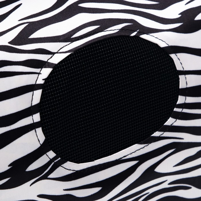 Сумка-переноска для животных  Сумка-переноска для животных "Белый тигр", размер L, 53 х 21 х 29 см