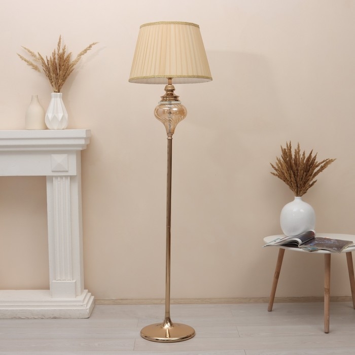 Торшер 19104/1 E27 40Вт золото 43х43х162 см