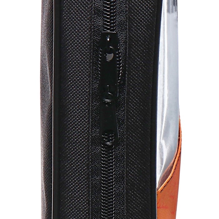 Папка для труда А4, 335 х 260 х 60 мм, с ручками текстиль, ПВХ, Calligrata "Панда"