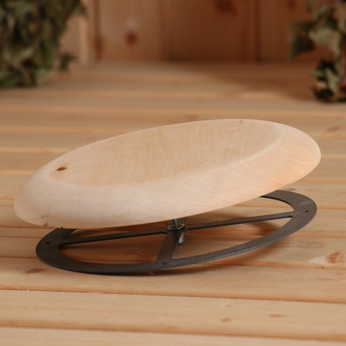 Тарельчатый клапан, липа, D=18см Тарельчатый клапан, липа, D=18см