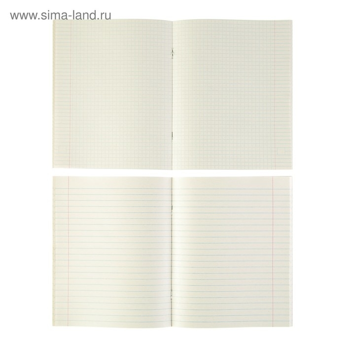 Комплект предметных тетрадей 48 листов, "Чёрное-белое", 10 предметов со справочным материалом, обложка мелованная бумага, блок №2, белизна 75% (серые листы)