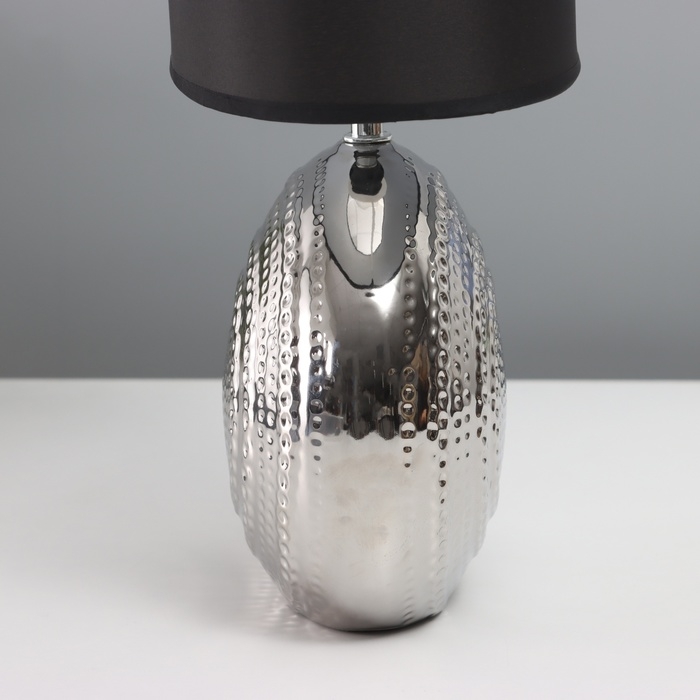 Лампа настольная 7515121TL/1 E27 40Вт серебро 24,5х24,5х37 см Лампа настольная 7515121TL/1 E27 40Вт серебро 24,5х24,5х37 см