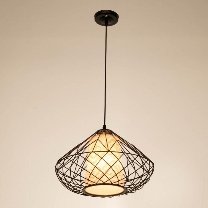 Светильник BayerLux 1650/1 E27 40Вт черный 44х44х28 см