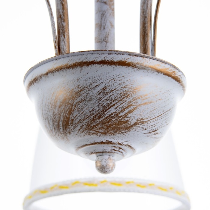 Люстра 2150/3 E27 40Вт белый с золотой патиной 47х47х35 см. Модель F761TT-700 Люстра 2150/3 E27 40Вт белый с золотой патиной 47х47х35 см. Модель F761TT-700