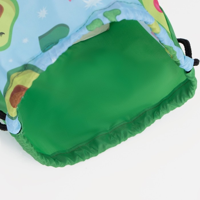 Мешок для обуви на шнурке, цвет голубой Мешок для обуви на шнурке, цвет голубой