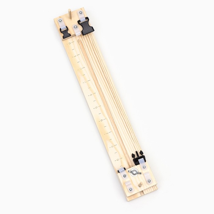 Набор для плетения из паракорда, 6 предметов, с деревянным станком, иглами, фастексами Набор для плетения из паракорда, 6 предметов, с деревянным станком, иглами, фастексами