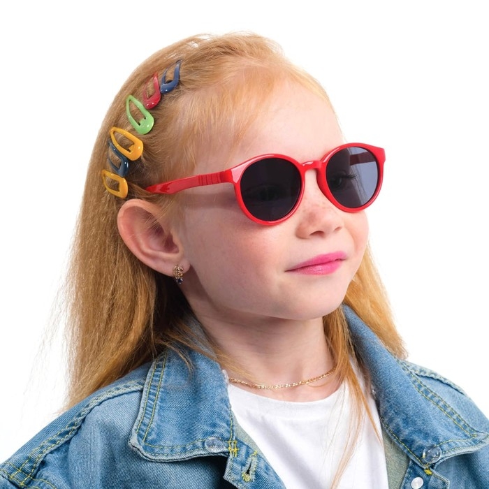 Очки солнцезащитные детские  Очки солнцезащитные детские "OneSun", поляризационные, флекс-дужки 13 см, TR90, линза 4х5 см