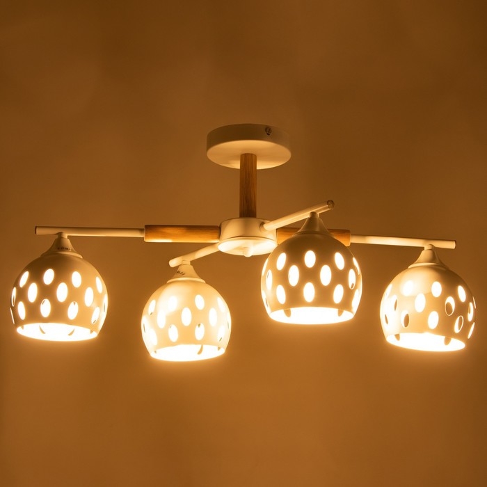 Люстра ГАЛЛОП Люстра ГАЛЛОП "Лика" 4х60Вт Е27 белый