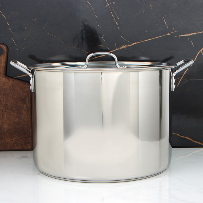 Котел «Общепит», 30 л, d=40 см, h=26 см, капсульное дно, индукция Котел «Общепит», 30 л, d=40 см, h=26 см, капсульное дно, индукция