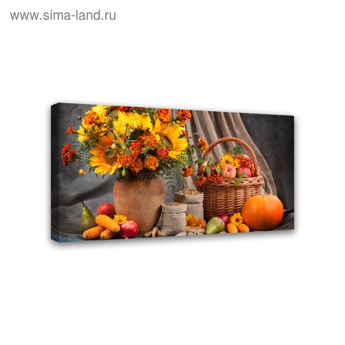 Картина на подрамнике Картина на подрамнике "Осеннее настроение" 50*100 см