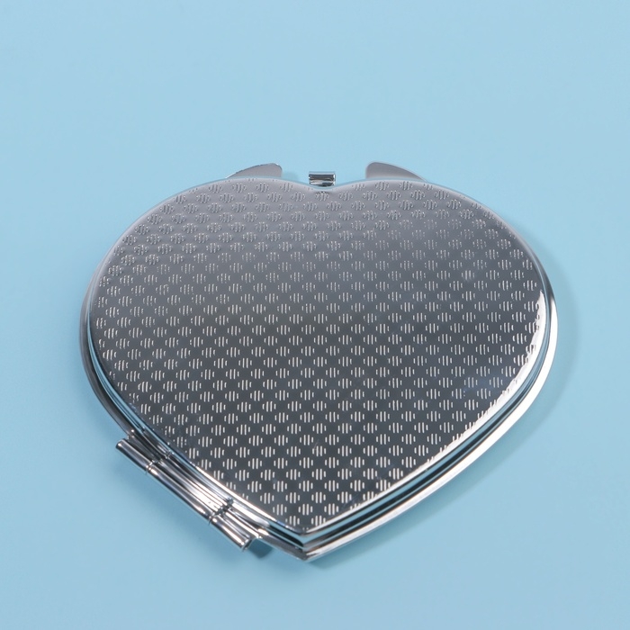 Зеркало складное, 7 × 6 см, цвет серебристый Зеркало складное, 7 × 6 см, цвет серебристый