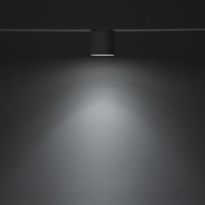 Светильник трековый SLIM Светильник трековый SLIM "Цилинр" LED 12Вт 3000K-6000К 48V CRI90 белый 8х8х7,5см