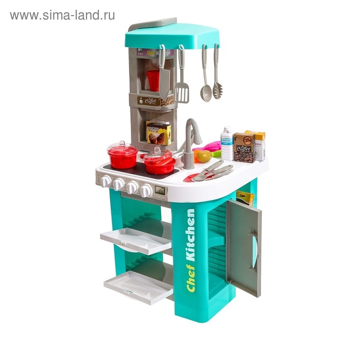 Игровой модуль «Кухня» с аксессуарами, свет, звук, 49 предметов Игровой модуль «Кухня» с аксессуарами, свет, звук, 49 предметов