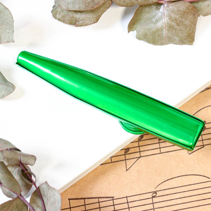 Музыкальный инструмент Казу Music Life, зеленый Музыкальный инструмент Казу Music Life, зеленый