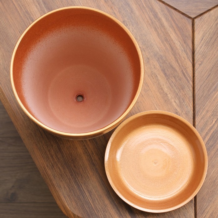 Набор горшков Набор горшков "Паталь бутон валенсия" бежевый, 4 предмета, 1 л, 2 л, 3,8 л, 4 л