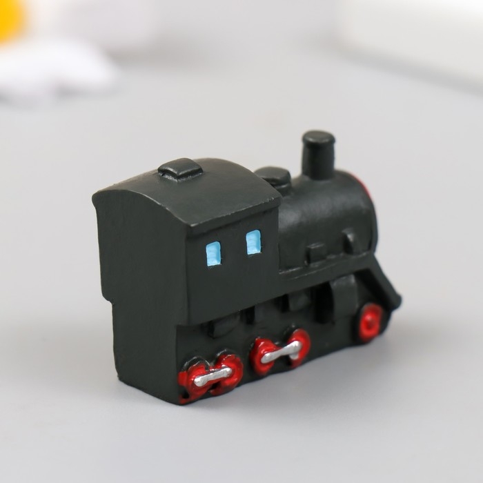 Фигурка для флорариума полистоун  Фигурка для флорариума полистоун "Ретро поезд" 4х1,5х2,5 см