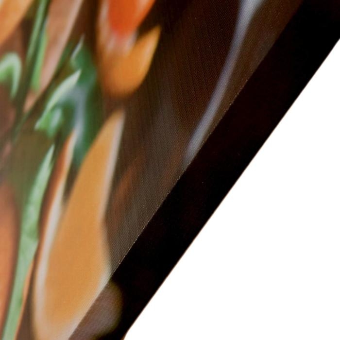 Модульная картина  Модульная картина "Мандариновое настроение" (3-35х35) 35х105 см