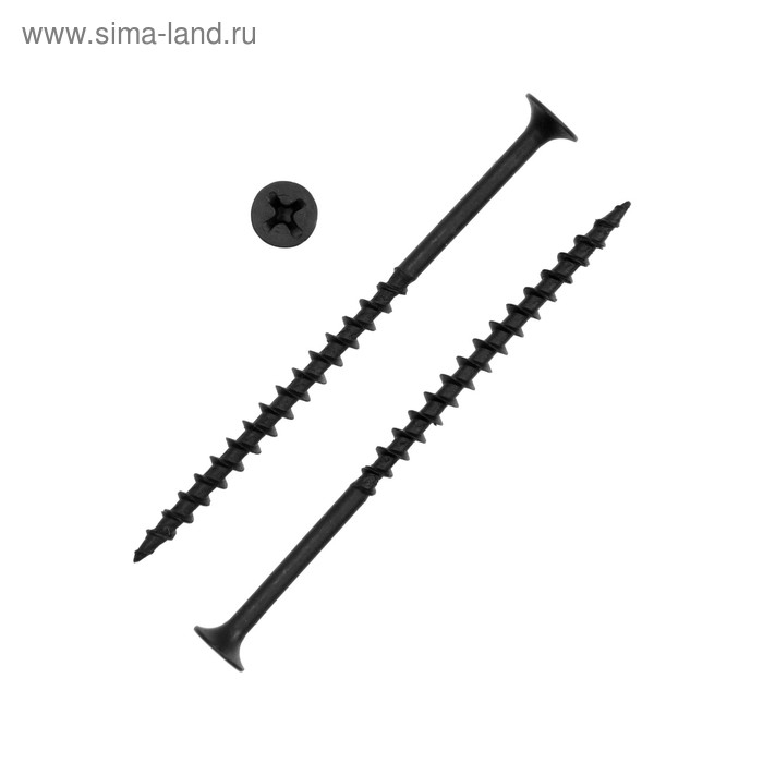 Саморезы гипсокартон-дерево 4,2х75 (200 шт)