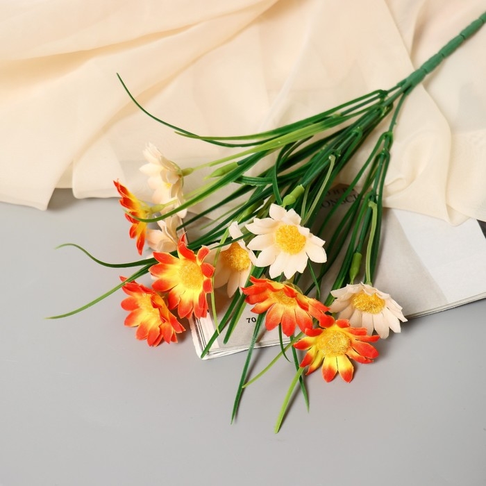 Букет Букет "Яркие ромашки" 28 см, микс