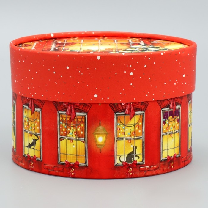 Коробка подарочная «Уютная пора», 12 х 8 см, Новый год Коробка подарочная «Уютная пора», 12 х 8 см, Новый год