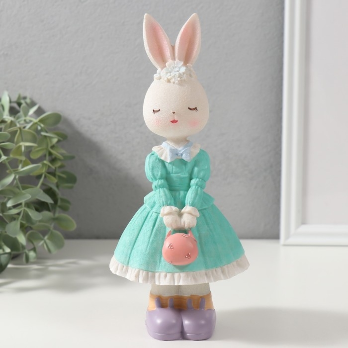 Сувенир полистоун Сувенир полистоун "Зайка в платье" МИКС 8,5х9,8х22 см