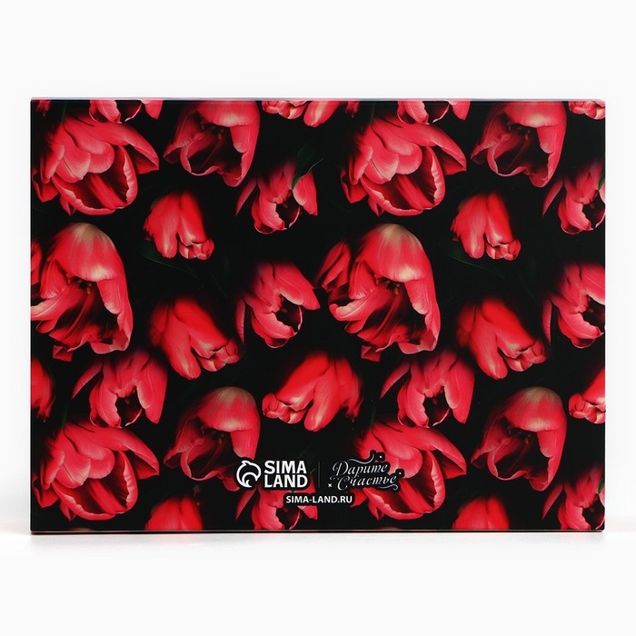 Коробка для сладостей «Тюльпаны», 20 х 15 х 5 см Коробка для сладостей «Тюльпаны», 20 х 15 х 5 см