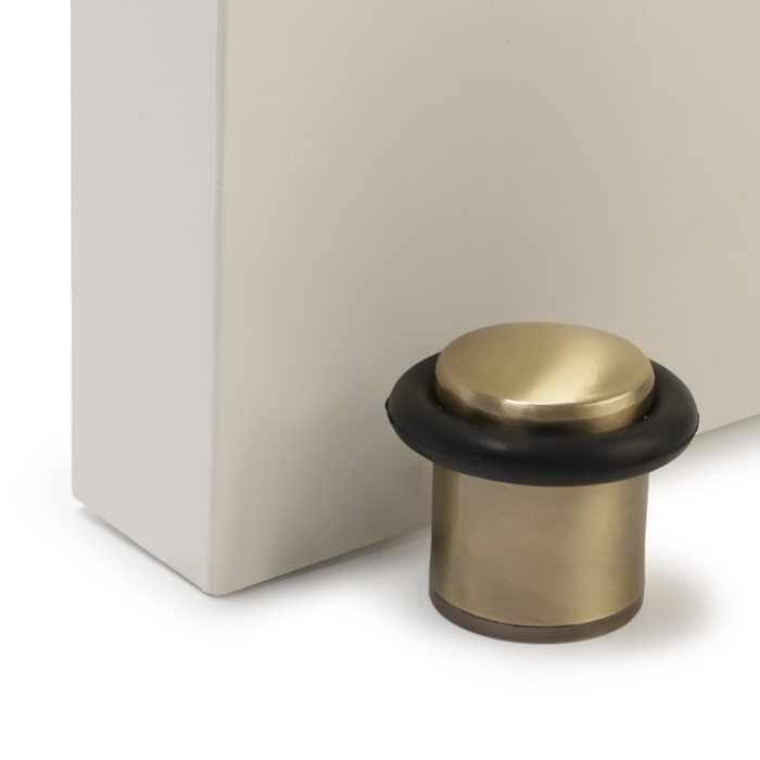 Упор дверной U302AB, d=27 мм, h=40 мм, цвет бронза Упор дверной U302AB, d=27 мм, h=40 мм, цвет бронза