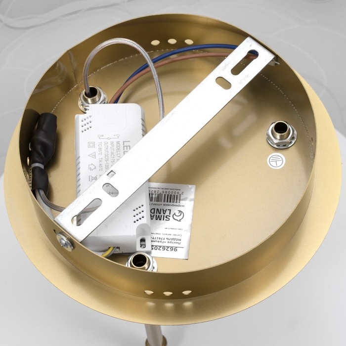 Люстра Люстра "Грация" LED 48Вт 3000-6000К золото 50х50х7-150смсм